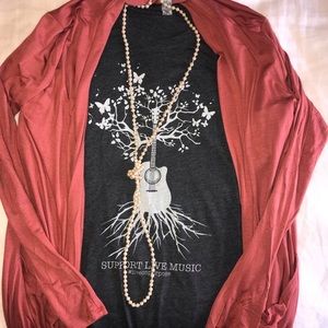 Support Live Music Tee